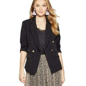 A New Day Double Breasted Blazer with Gold Buttons